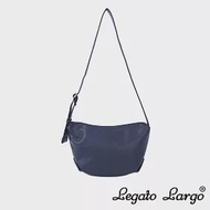 Legato Largo 半月形 可水洗單肩斜背包 Small size- 深藍