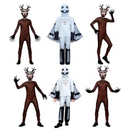 Hot 99 Nights In The Forest Deer costume Owl Cosplay Outfit Halloween Costume for Kid Nightmare Rein