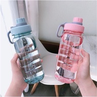 Simple 1000ml Teenage and Adult Drinking Bottle 1L/ 1 Liter Portable Cup School Bottle Office/ Sport