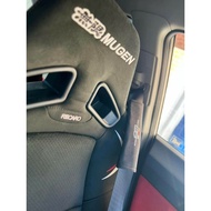 Mugen Seat Belt cover Alcantara Leather