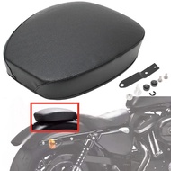 Motorcycle Rear Passenger Pillion Pad Seat fit for Sportster XL1200 883 72 48 2010-2015