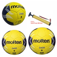 Molten Handball Match Ball H1A H2A H3A 3400 Size1-3 (H1A3400 / H2A3400 / H3X3400) / Molten Bola Bali