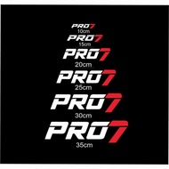 Cool Pro 7 Racing Stickers Reflective Sticker Motorcycle