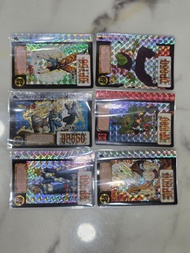 Dragon Ball 龍珠 1992 本彈日版 500 號 1set 6張