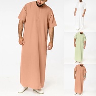 [KURTA] Islam Timur Tengah Arab Dubai Pakaian Malaysia Lelaki Baju Islam Jubah Panjang