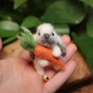 [New Product Ready Stock Seckill] 2025 New Product Wool Felt Carrot Bunny Cute Cute