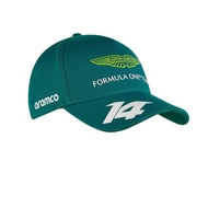 christmas 2023 New Formula One Aston Martin F1 Race Hat Spanish driver Fernando Alonso Green basebal