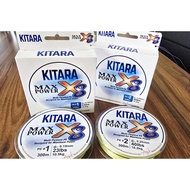 PE KITARA MAX POWER X8 Fishing Line 300M 400M 600M