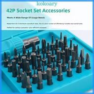 KOK 42 In 1 Electric Screwdriver Set With Powerful Motor Home Repair Gears For Home Repair And Profe