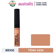 Che Khuyết Điểm Và Tạo Khối Australis Tông Kem 7.5ml Fresh & Flawless Concealer #Beige