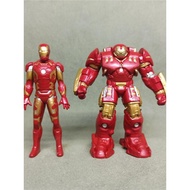Tomy Tomy Tomy Ka Marvel Alloy Doll Iron Man MK43 Anti-Hulk Armored Mini Figure Toy Ornaments