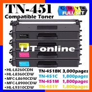 Compatible Brother Toner TN456 TN-456BK TN-451 TN451 HL L8260CDN MFC L8690CDW L8900CDW HLL8260CDN HL