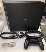 夢幻電玩屋 二手 PS4  CUH-7117B   PRO 主機 1TB 極致黑  #65239