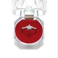 925 Silver Ring with White Gold Plating - Women's Ring, Authentic 925 Silver Girls' Ring