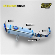 Xmax 250 300 99 Racing full system exhaust