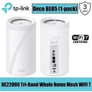 TP-Link BE22000 Tri-Band Whole Home Mesh WiFi 7 System (Deco BE85 (1-pack))
