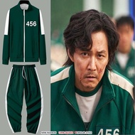Squid Game Clothes Jacket Sportswear Lee Jung Jae Same Style 456 001 Halloween Cosplay Costume