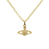 近全新 Vivienne Westwood 1960 年 Orb 水鑽/金屬金項鍊 [二手] Vivienne Westwood