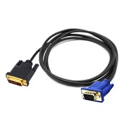 DVI to VGA HD Cable 1.5m Computer Display DVI VGA Cable Projector Cable