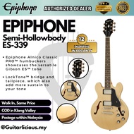 Epiphone ES-339 Pro Hollowbody with Double Humbucker (HH) Electric Guitar - Natural ( ES339 / ES 339