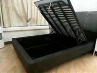 氣壓升降床 儲物床架 Queen size and almost new !