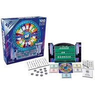 Pressman 5563-06 Wheel of Fortune Game: 5th Edition - Spin The Wheel, Solve A Puzzle, And Win 5 inch