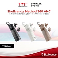 [New] Skullcandy Method 360 ANC Active Noise Canceling Earbuds with Sound by Bose - IPX4 - Skull-iQ 