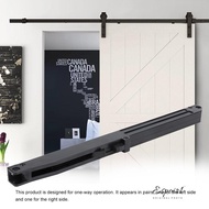 ESPOIR Barn Door Buffer, Adjustable Black Sliding Barn Door Damper, Smooth Durable Door Slide Damper