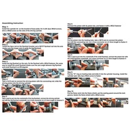 1Set Stirling Engine Model Assembled DIY Power Generation LED Light Steam Heat Education Model Mini