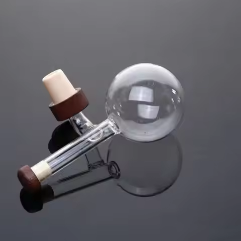 Wine Accessory Round/Peach Shaped Quick Wine Decanter Spout Glass Professional Wine Aerator Clear Wi