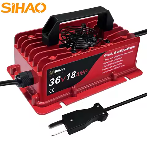 Battery Charger|SIHAO 48V/15A 36V/18A Battery Charger For Wheelchair Golf Cart RXV TXT Club Car Yama
