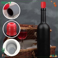 TEALY Wine Bottle Stopper, Sparkling Wine Bottle Stopper Wine Tools Red Wine Sealer, Reusable Silico