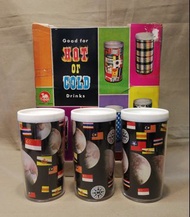 駱駝牌保溫杯一套六隻