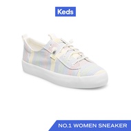 KEDS รองเท้าผ้าใบ แบบผูกเชือก รุ่น KICKBACK SURF STRIPE หลากสี ( WF66323 )