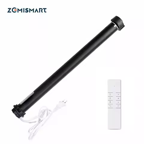 Zemismart WiFi Roller Shade Motor for 37mm Tube Smart Life Alexa Google Home Control Support Alexa G