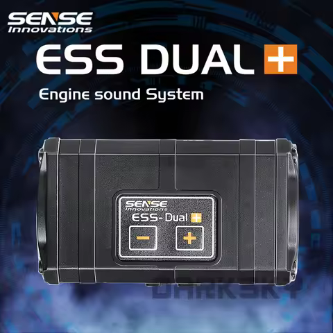SENSE ESS-DUAL 2 Speakers Sound Simulator Engine Sound Simulator For 1/8 1/10 RC Remote Control Mode