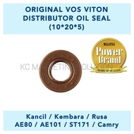 VOS Viton Distributor Oil Seal Kancil / Kembara / Rusa / AE80 / AE101 / ST171 / Camry (10*20*5)