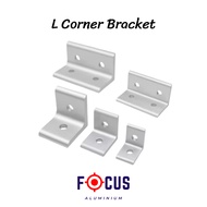 L Corner Bracket L Angle Plate 2020 2040 3030 3060 4040 4080 Aluminium Profile Bracket