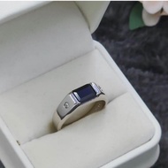 Cincin Nikah/Tunang/Hadiah Anniversary Men Ring Original Silver Sterling 925