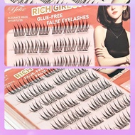 Short-length Adhesive-free Self-adhesive Idol-style Lashes With Distinct Individual Strands For Z3e4