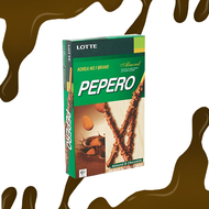 Lotte Pepero Almond Chocolate Stick Cookie 256g [32 x 8 Packs]  (Exp: JULY 2026)