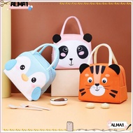 ALMA Insulated Lunch Box Bags, Thermal Bag  Cloth Cartoon  Lunch Bag,  Portable Lunch Box Accessories Tote Food Small Cooler Bag