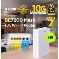 D-link DPN-BE7212GR Wi-Fi 7 BE7200G Dual Band 10G Mesh Router