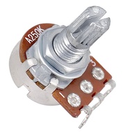Mini A250K Split Shaft Audio Potentiometer Guitar Bass Potentiometer