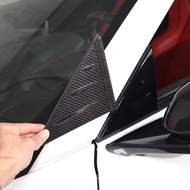 Front Window Triangle Cover for Chevrolet Corvette C8 Stingray Convertible Z06 Coupe 2020-23 Anti-Bu