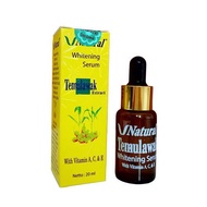 V NATURAL TEMULAWAK WHITENING SERUM 20ml V NATURAL