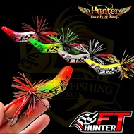 Hunter FT Jump Frog 5cm/11g Umpan Katak Tiruan Casting Toman Haruan Thailand Fishing Lures Snakehead