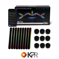 ไฟติดผนัง 9 ชิ้น RGB 16 ล้านสี ตกแต่งห้องคอม ไฟติดกำแพง