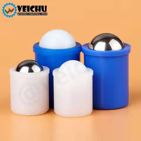 VEICHU VCN410 Presure-Type Plunger Locating/Positioning Press-Fit Plunger Plastic/Stainless Steel/Br