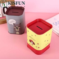KISFUN Cash Box Home Decoration Cartoon Save Money High-Capacity Birthday Gift Lovely Money Box